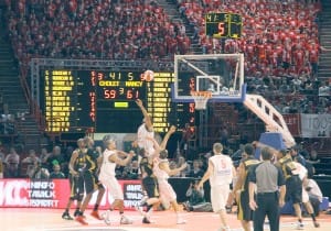 Спортивные табло производства Bodet для отображения результатов матчей